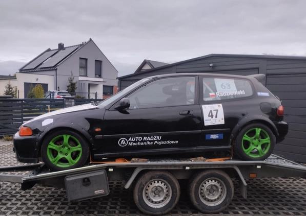 Honda Civic cena 29000 przebieg: 280, rok produkcji 1992 z Zbąszynek małe 106